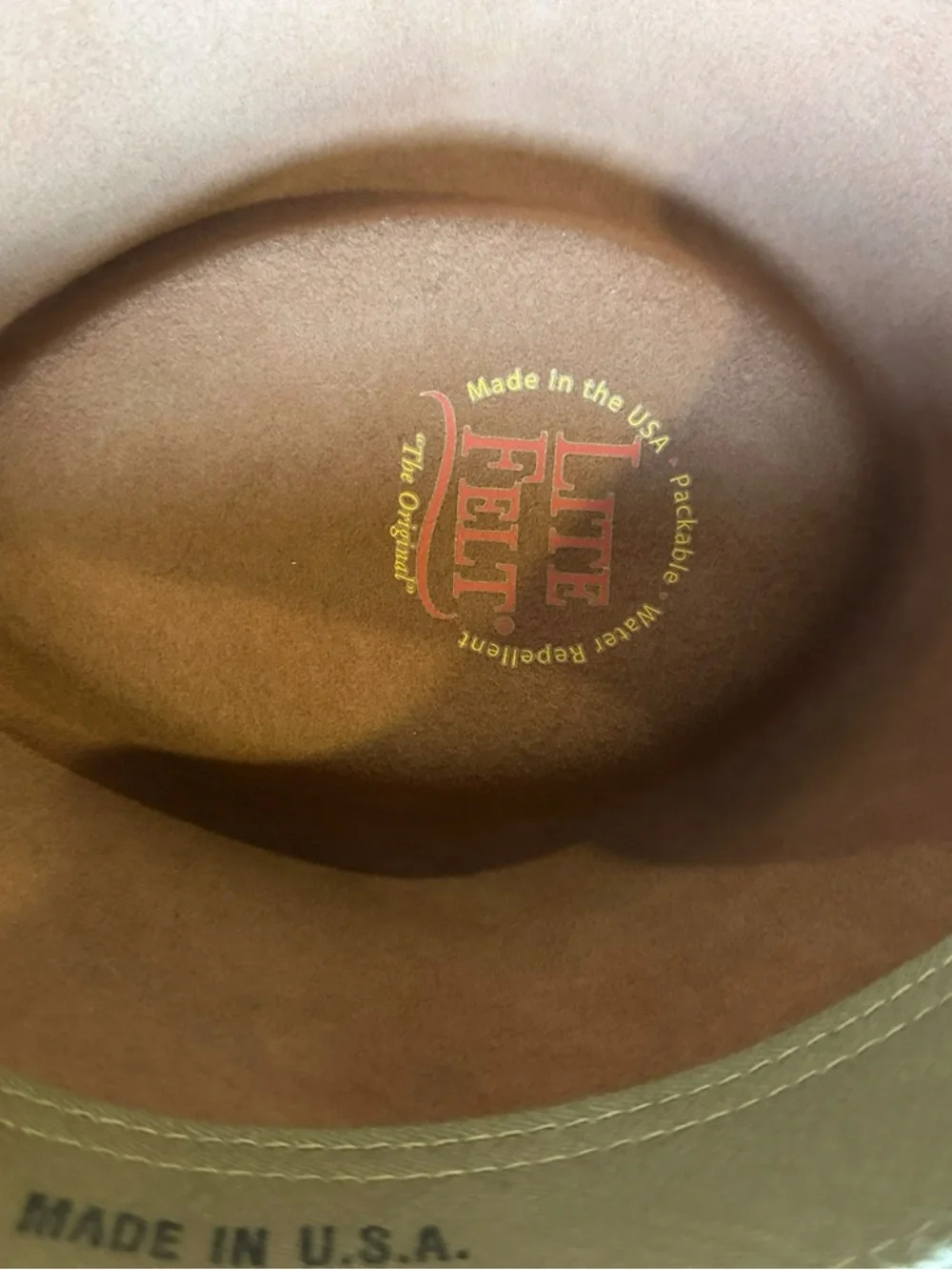 Redhead 100% Wool Fedora with Leather Trim Size S